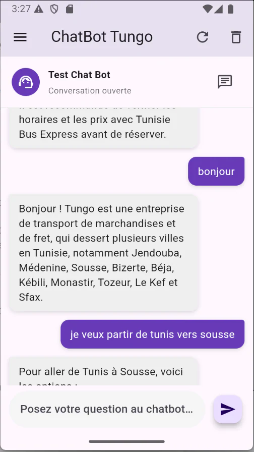 TUNGO — AI assistant home.