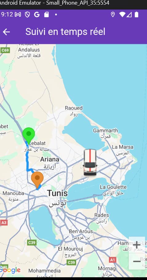 TUNGO — Driver live route tracking.